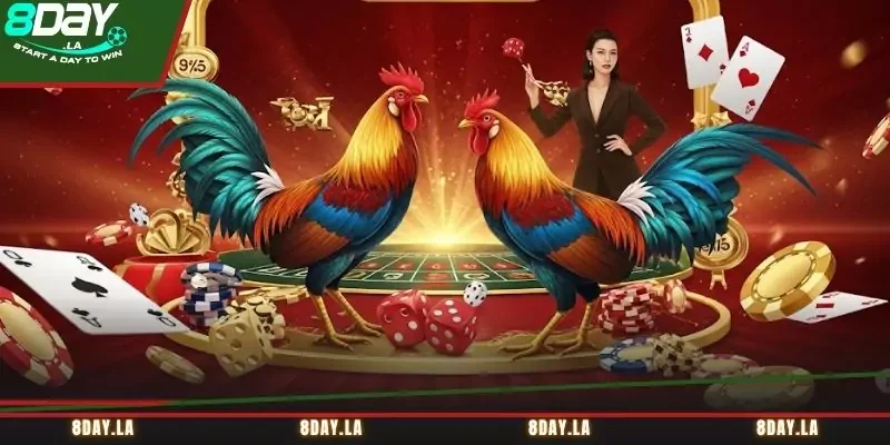 Trải nghiệm kèo gà tại 8Day có nhiều khuyến mãi hấp dẫn