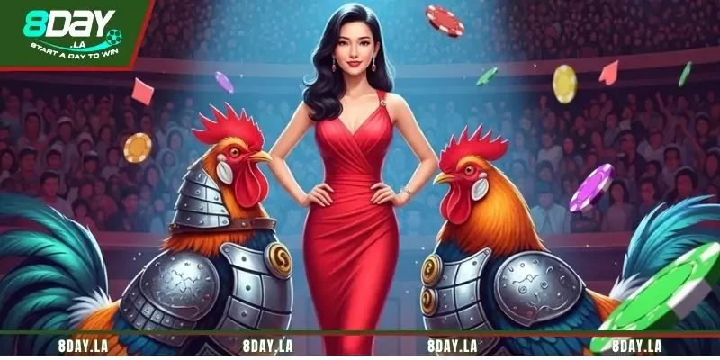 Đá Gà Trên Mạng 8Day - Giải Trí An Toàn, Cược Hợp Pháp 9 da ga tren mang anh dai dien