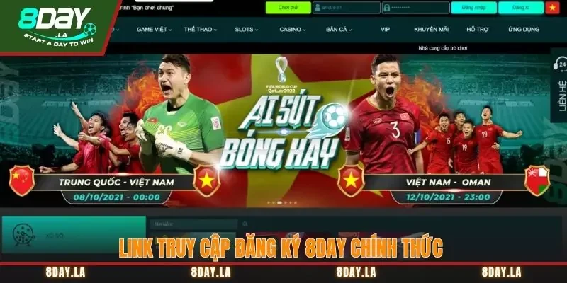 Link truy cập đăng ký 8Day chính thức
