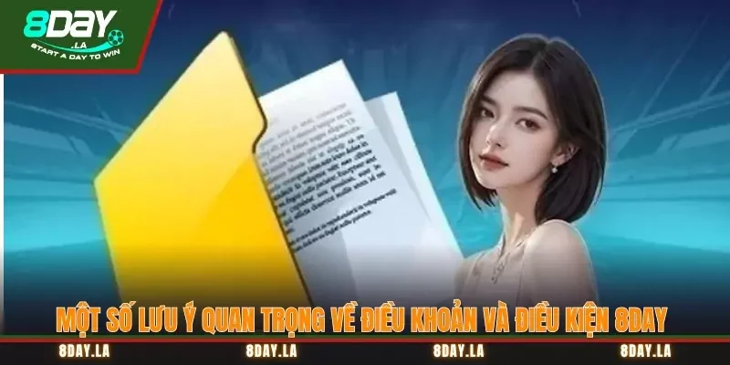 Một số lưu ý quan trọng về điều khoản và điều kiện 8Day 